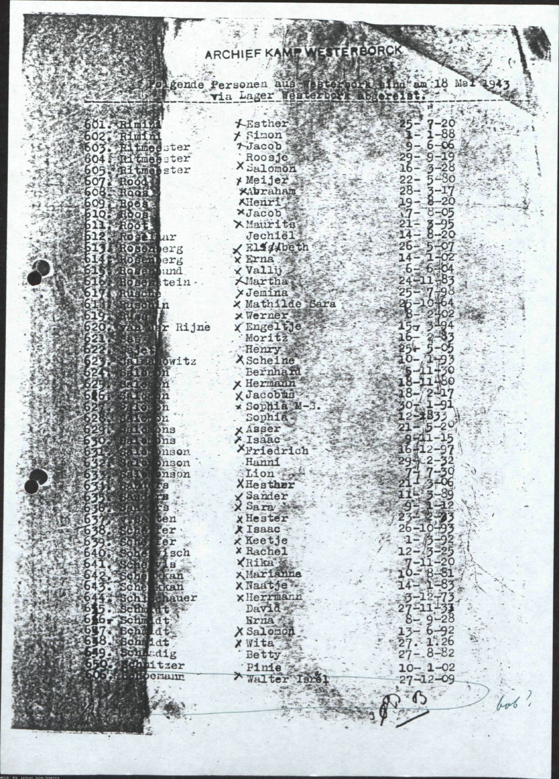 NIOD 804, inventory 57, page 160.