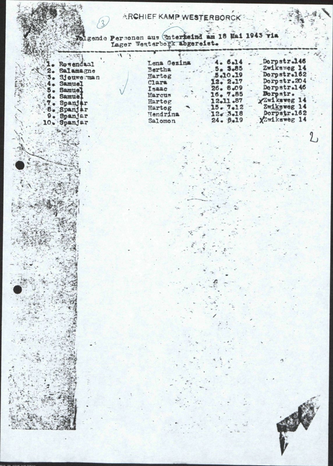 NIOD 804, inventory 57, page 167.