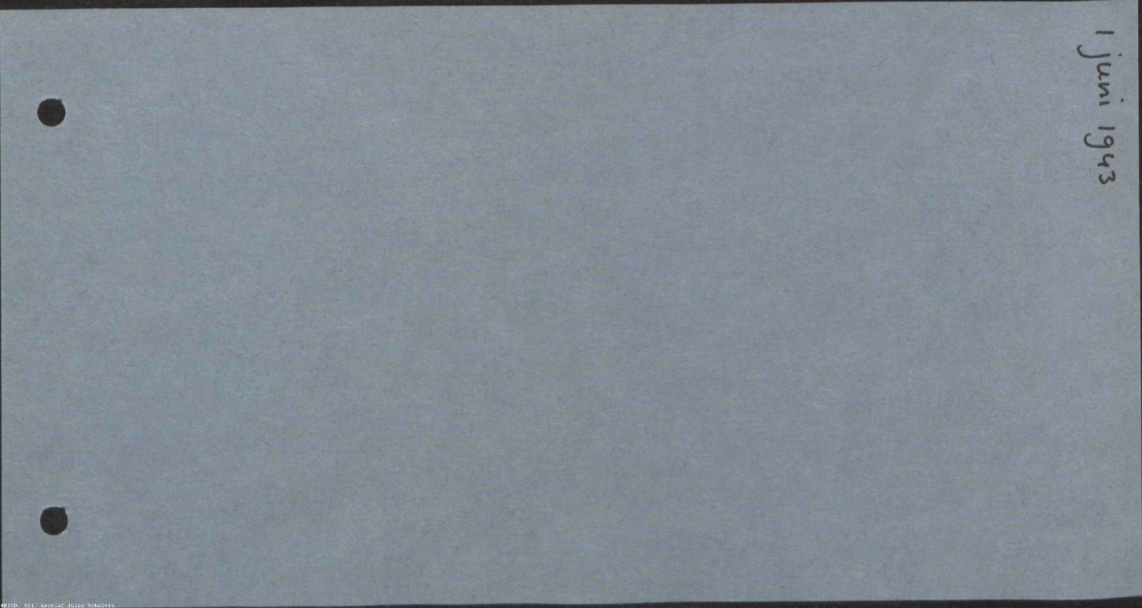 NIOD 804, inventory 58, page 1.