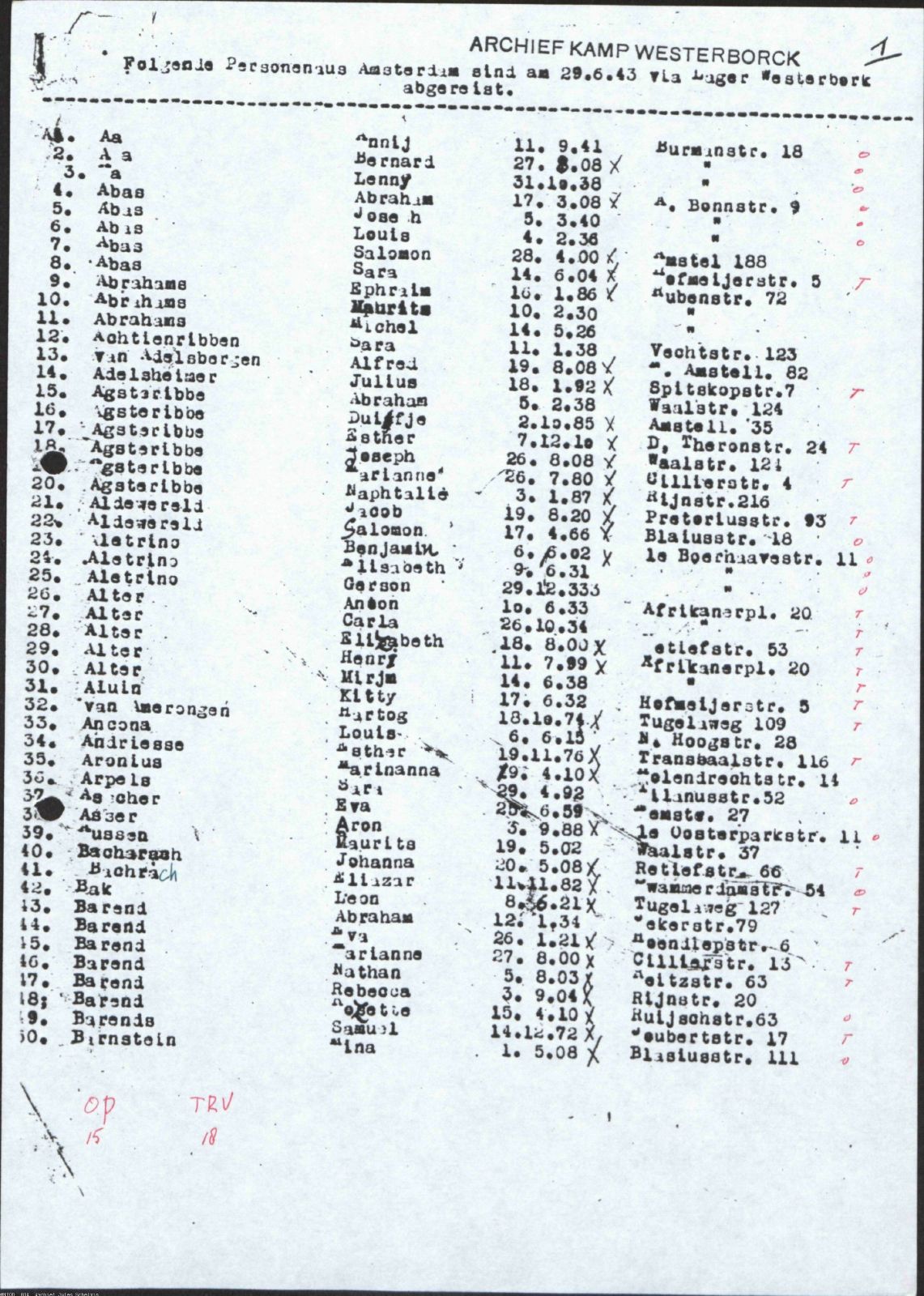 NIOD 804, inventory 58, page 136.