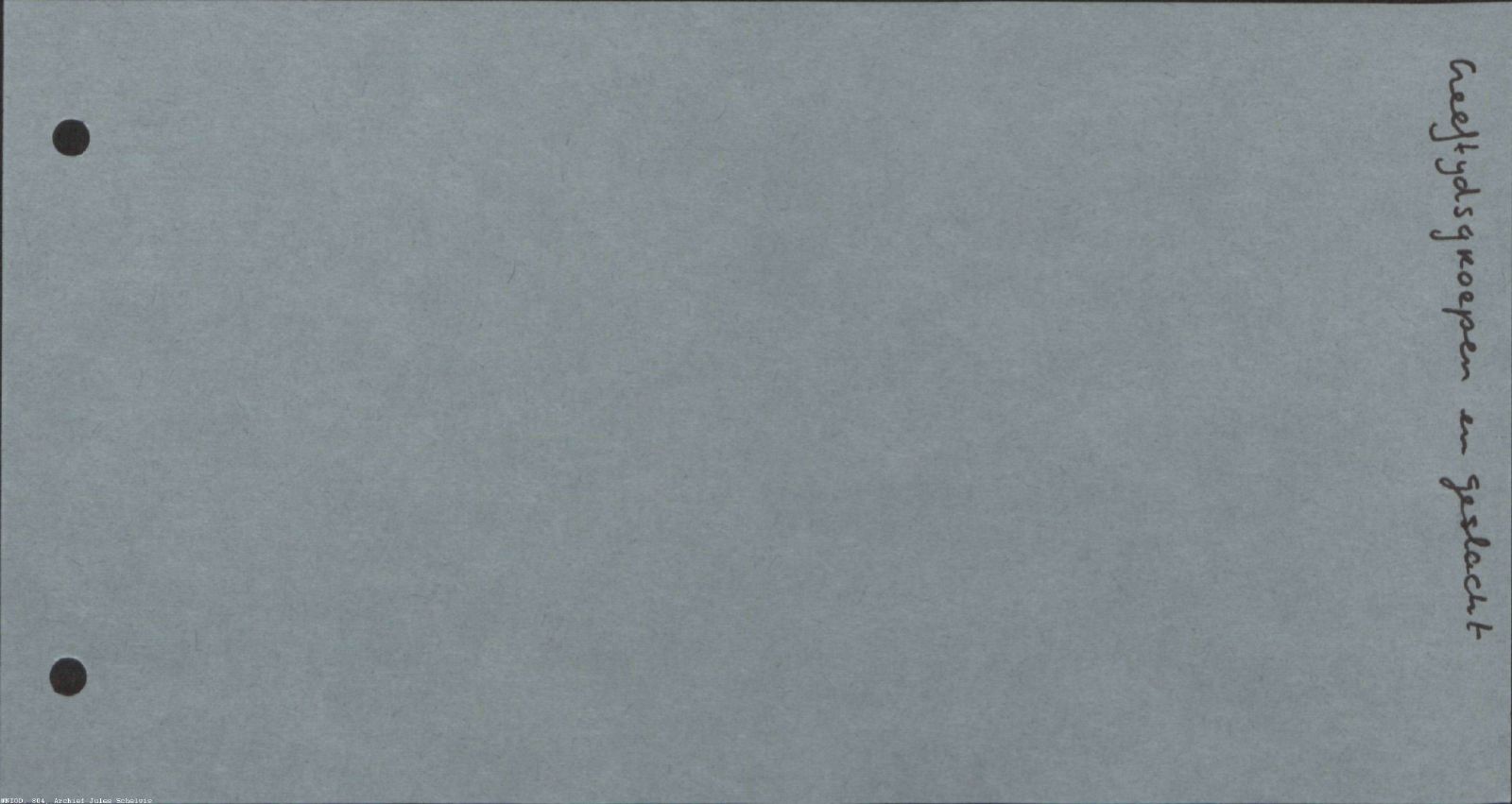 NIOD 804, inventory 60, page 1.