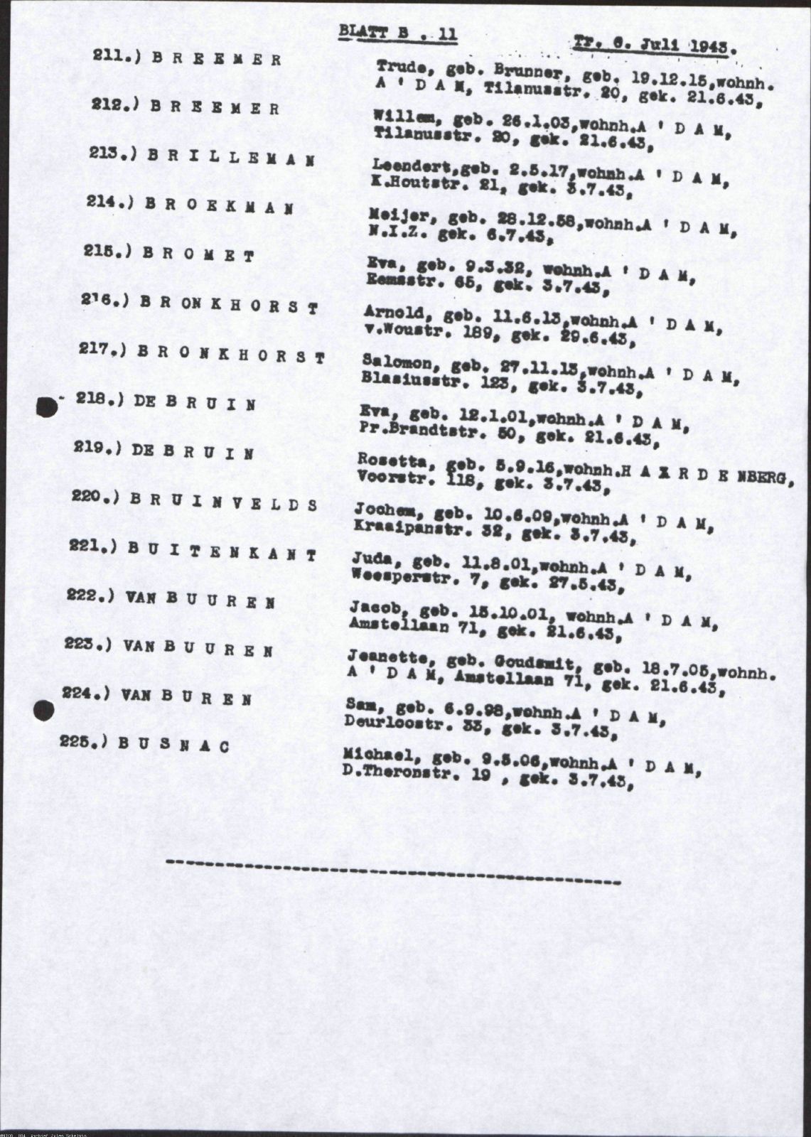 NIOD 804, inventory 61, page 160.