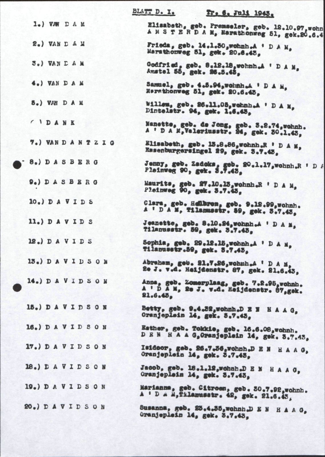 NIOD 804, inventory 61, page 167.