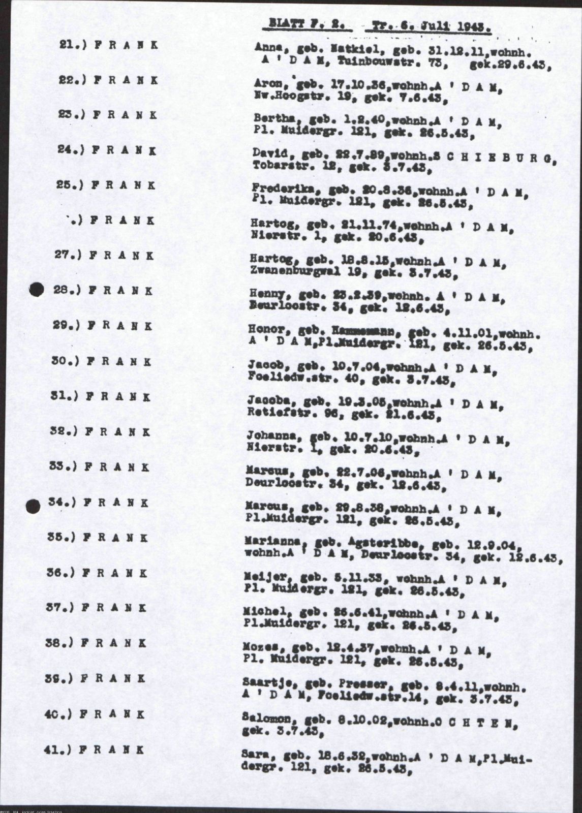 NIOD 804, inventory 61, page 174.