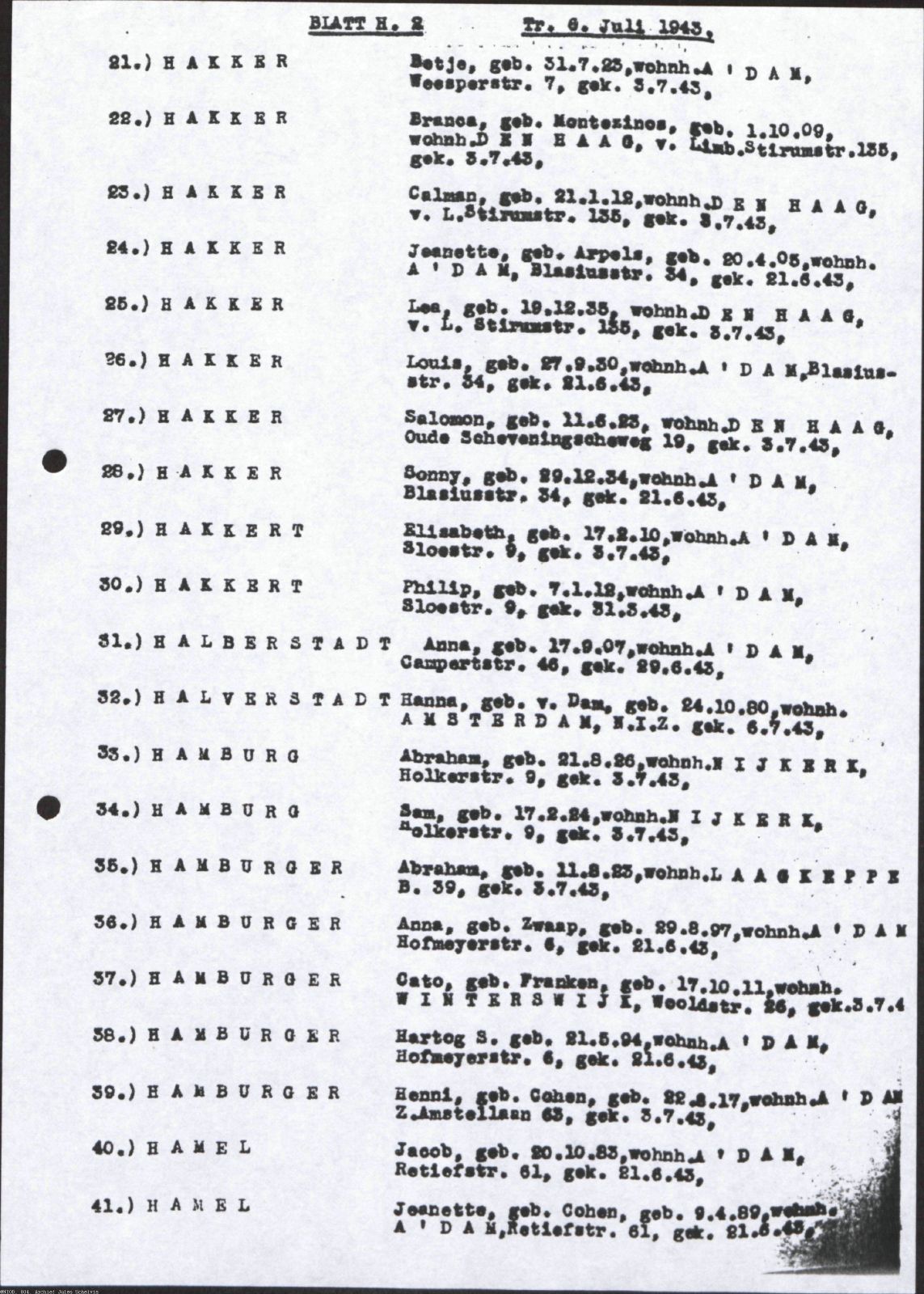 NIOD 804, inventory 61, page 184.
