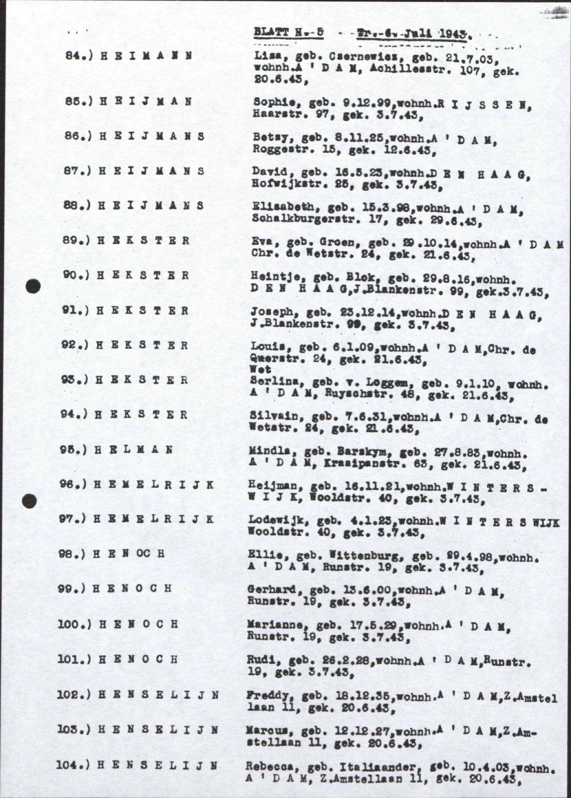 NIOD 804, inventory 61, page 187.