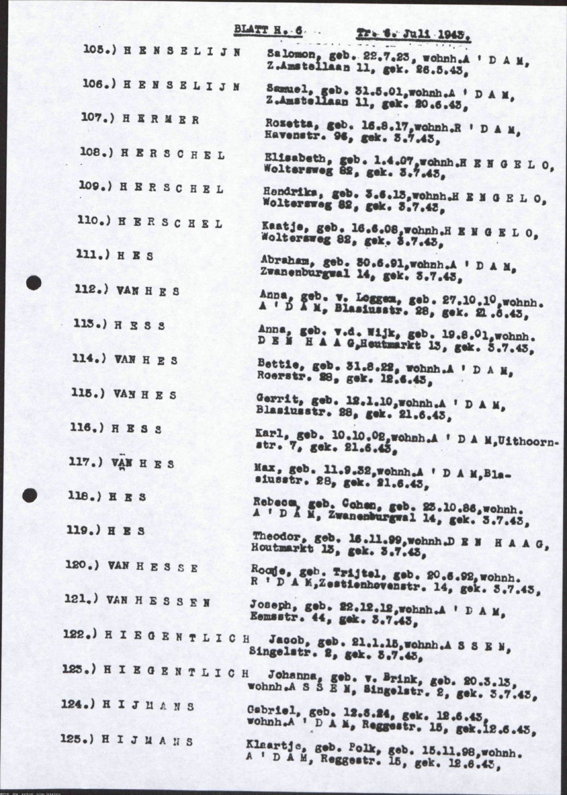 NIOD 804, inventory 61, page 188.