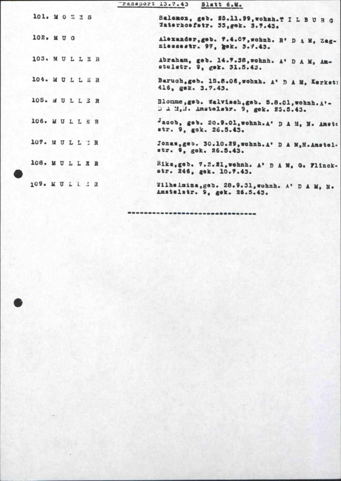 NIOD 804, inventory 62, page 121.