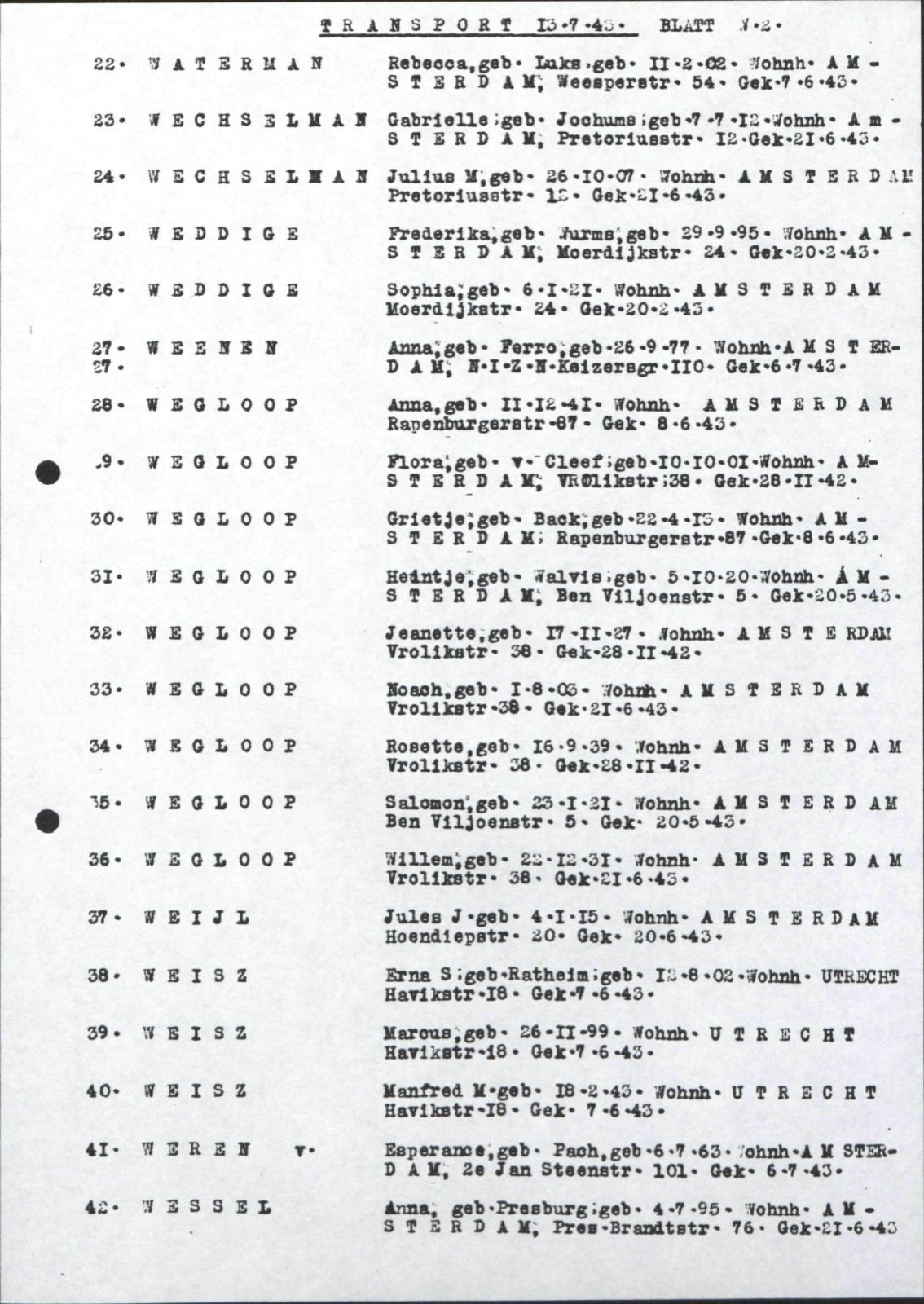 NIOD 804, inventory 62, page 159.