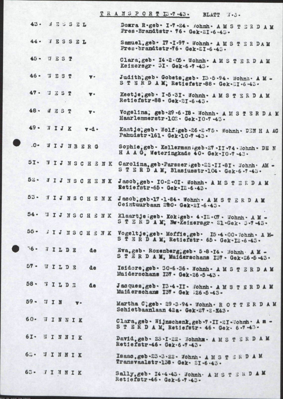 NIOD 804, inventory 62, page 160.