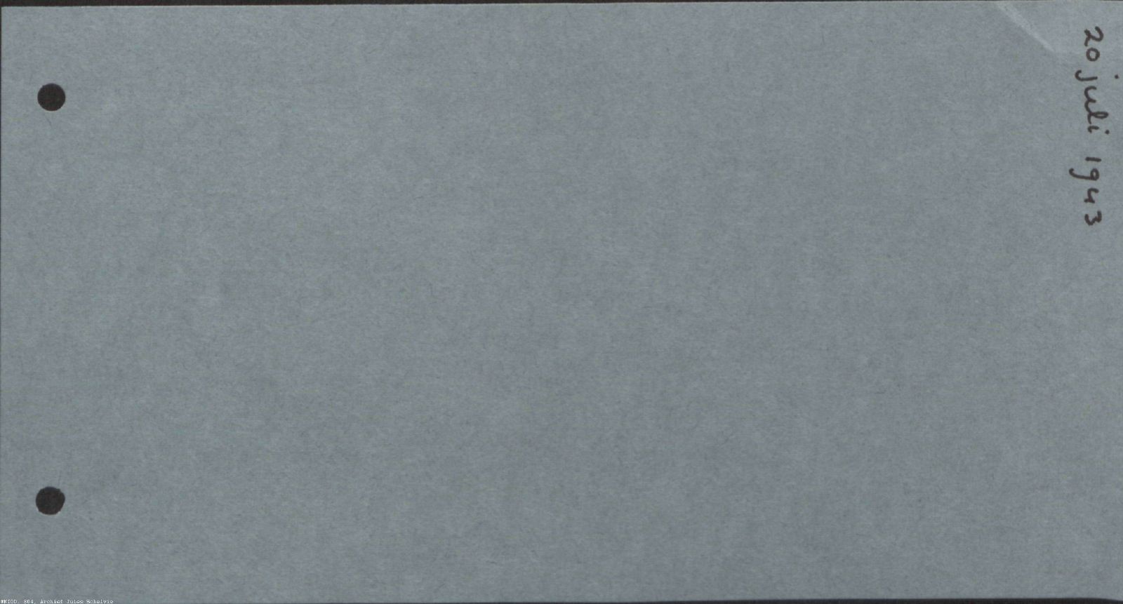 NIOD 804, inventory 63, page 1.