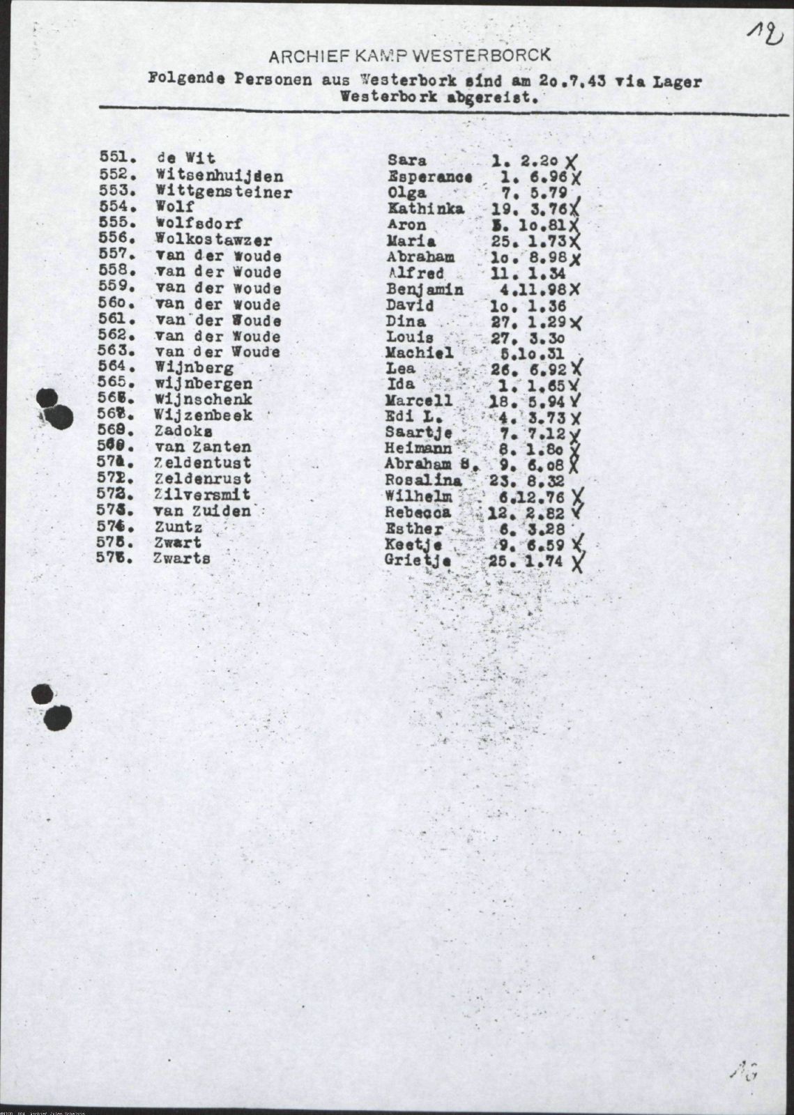 NIOD 804, inventory 63, page 16.