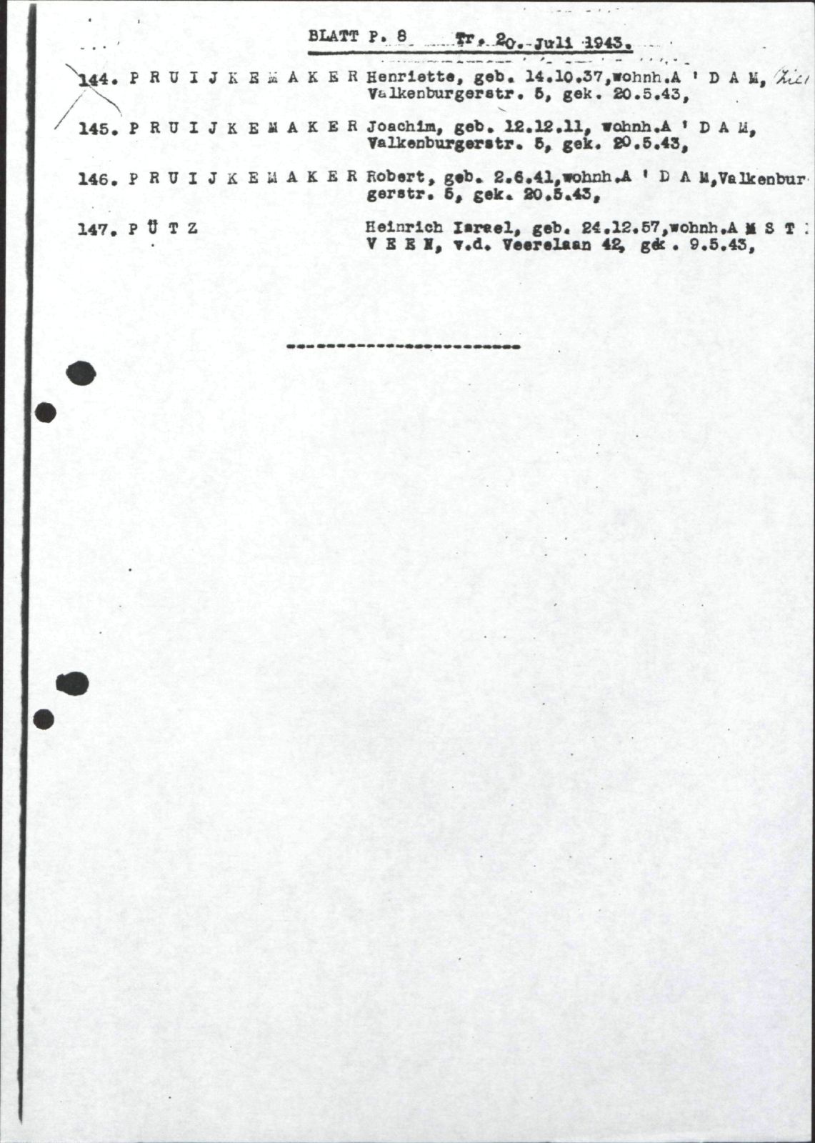 NIOD 804, inventory 63, page 141.