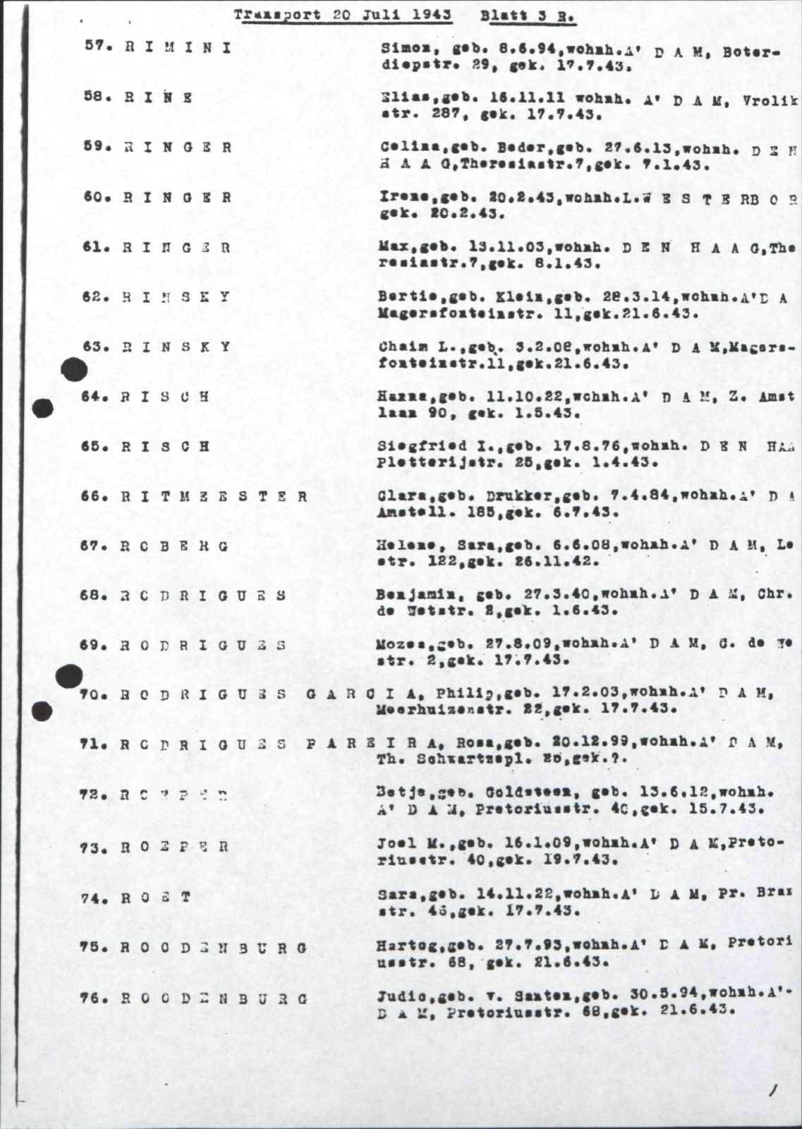 NIOD 804, inventory 63, page 145.