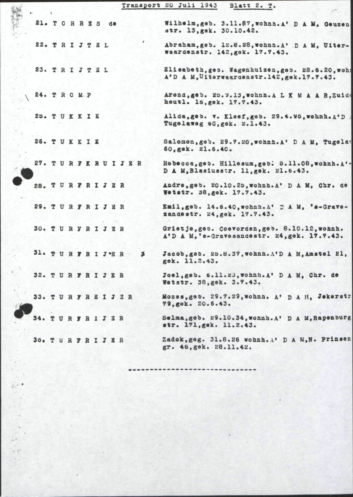 NIOD 804, inventory 63, page 161.