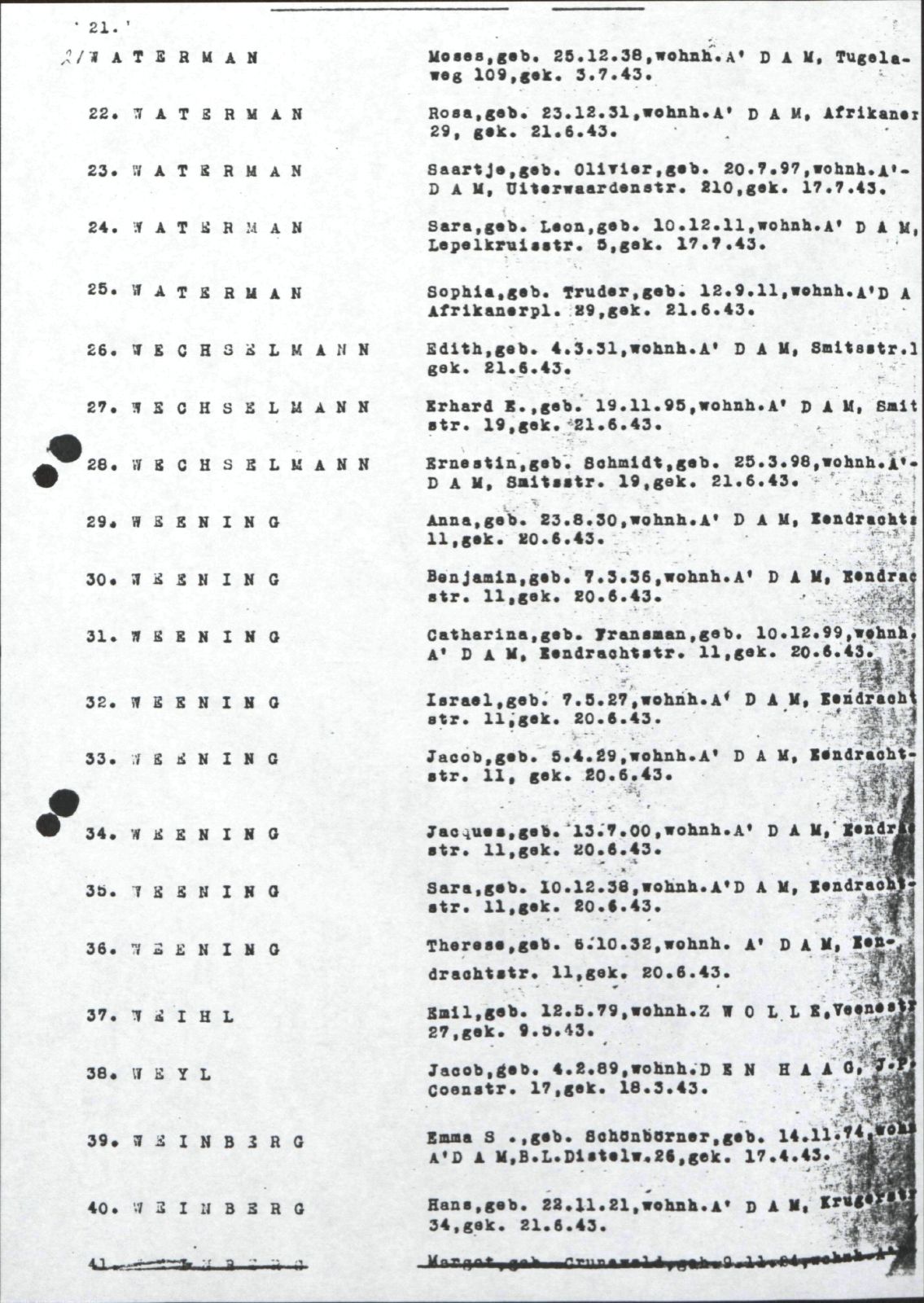 NIOD 804, inventory 63, page 169.