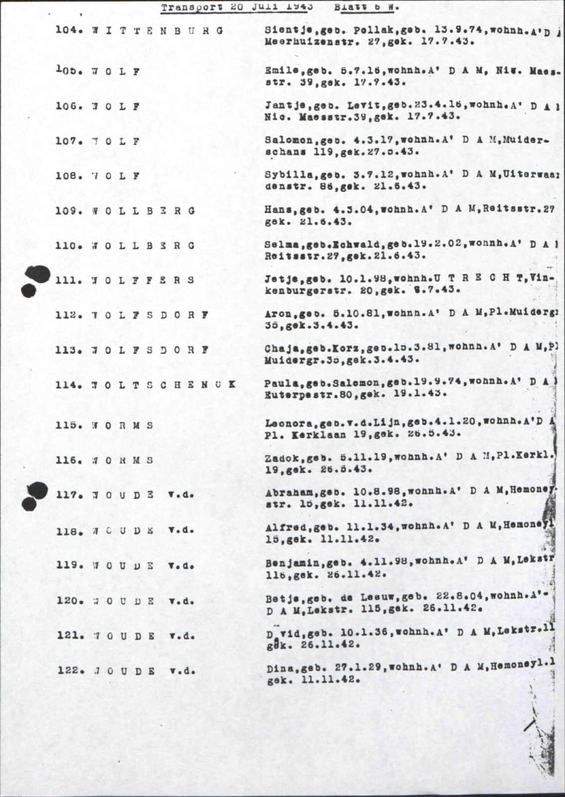 NIOD 804, inventory 63, page 173.
